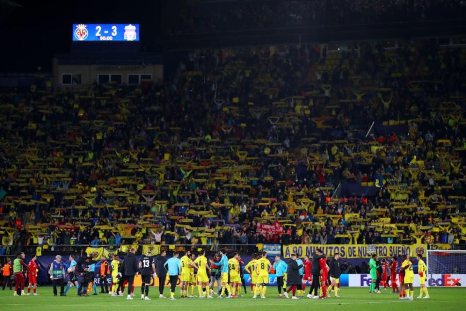 Villarreal gave their fans a performance to be proud of (Getty Images)