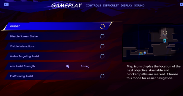 Solved: I figured out how to switch controls to R1/L1 to shoot/aim