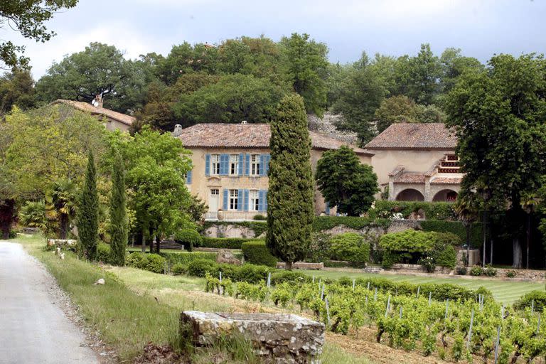 Chateau Miraval, la mansión francesa donde fue la boda de Angelina Jolie y Brad Pitt, y que luego se convirtió en el epicentro de una guerra judicial