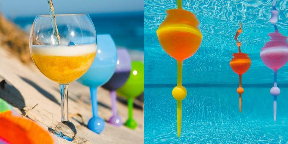 The Best Floating Wine Glasses to Keep Your Rosé Within Arm's Reach All Summer Long