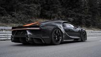 <p>The <a href="https://www.roadandtrack.com/new-cars/a29033361/bugatti-chiron-super-sport-300-record-run-jump/" rel="nofollow noopener" target="_blank" data-ylk="slk:Bugatti Chiron Super Sport 300+;elm:context_link;itc:0;sec:content-canvas" class="link ">Bugatti Chiron Super Sport 300+</a> is currently the fastest production car on earth. Similar to the Lexus, it uses a stacked exhaust setup on each end. It looks like four cannons about to shoot fire out of the rear. </p>