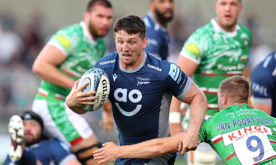 <span>‘It’s on us to inspire through our actions and win,’ says Ben Curry before the playoff semi-final in Bath. </span><span>Photograph: Jan Kruger/Getty Images</span>