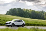 <p>2020 Porsche Cayenne coupe</p>