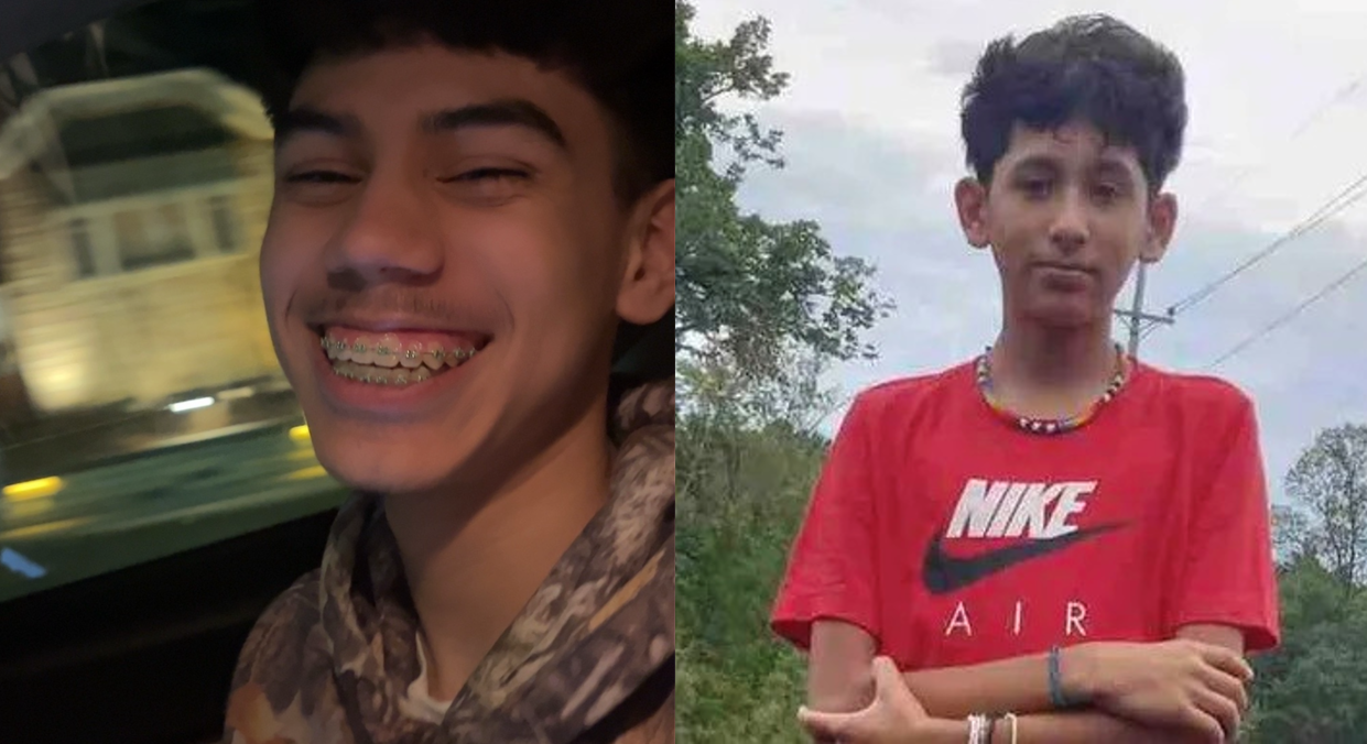 Alejandro Sanchez, left, and Monroe Weso, right, both 15, were identified as victims in a double homicide.