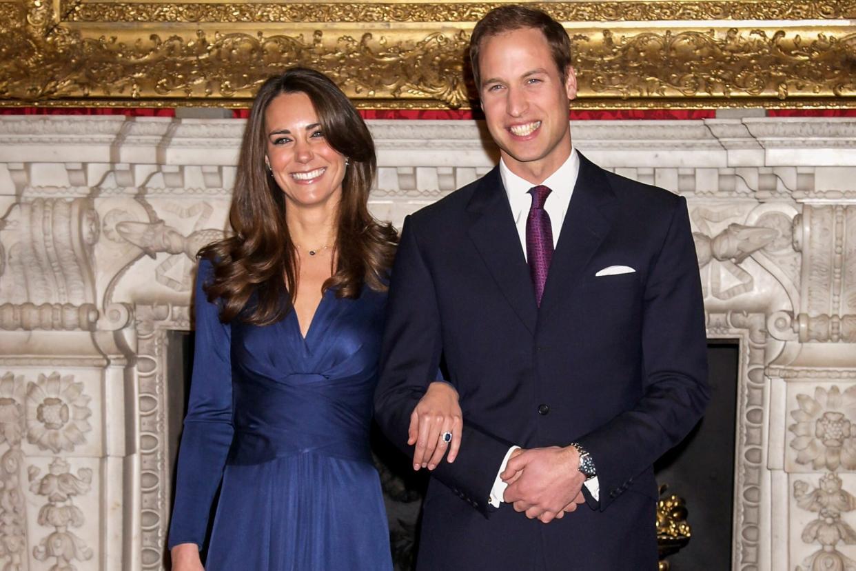 Clarence House Announce The Engagement Of Prince William To Kate Middleton