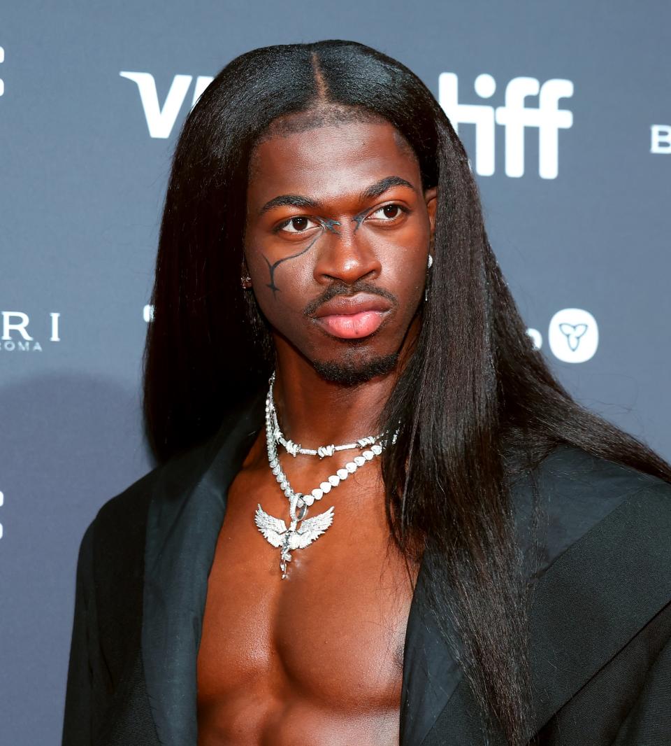 Closeup of Lil Nas X