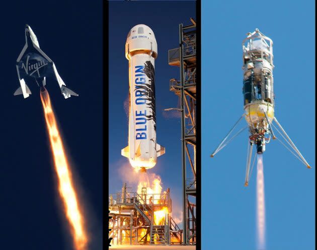 SpaceShipTwo / New Shepard / Masten