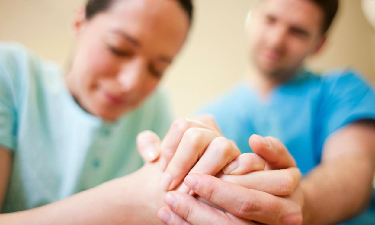 <span>‘It is not only austerity, but also a need for greater empathy, understanding and responsiveness, or, to put it simply, listening to the mother.’</span><span>Photograph: Science Photo Library/Ian Hooton/Getty</span>