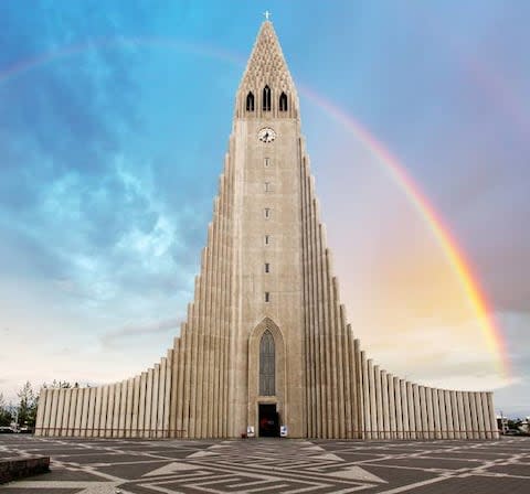 Reykjavik is a jumping-off point for lots of great outdoor adventures - but the city's unusual architecture will stick in the memory