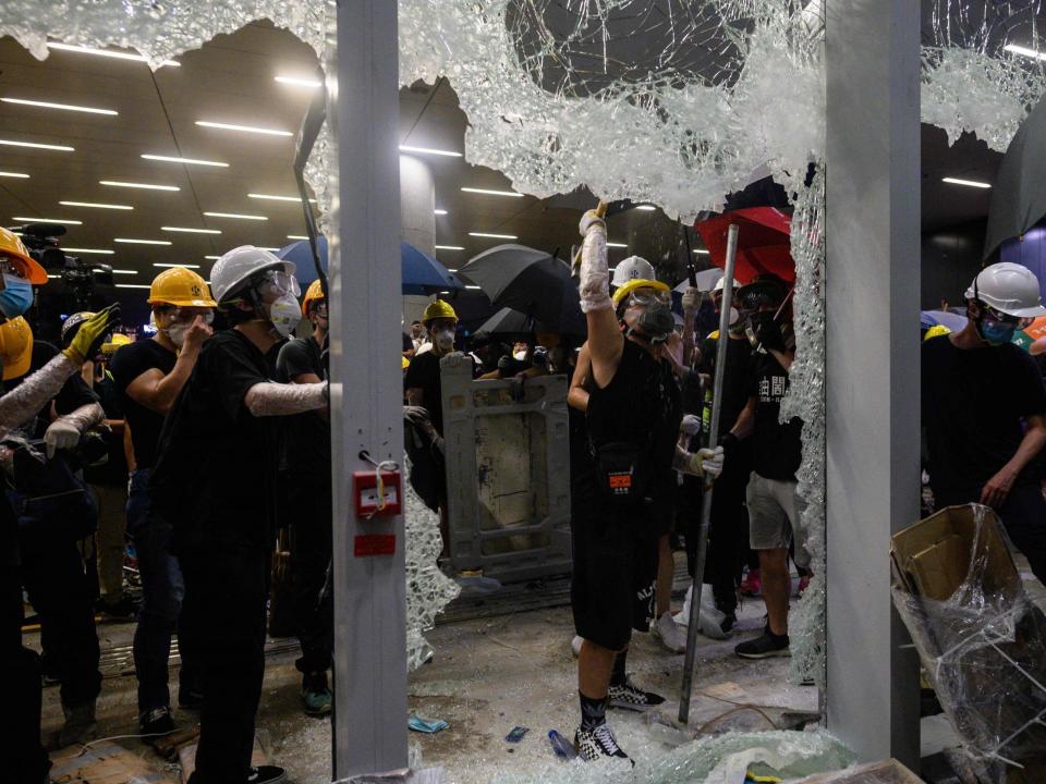 When a small band of protesters sacked the building that houses Hong Kong’s legislature on Monday, the dramatic escalation was being closely watched far beyond the city’s borders.The activists involved wanted to send a message to mainland China – by defacing representations of Beijing and putting up British colonial-era flags, they made it abundantly clear against whom their actions were directed.But the crisis in Hong Kong that has seen millions take to the streets in recent weeks is also proving to be of huge significance to another territory with a complicated relationship to the Chinese mainland.Taiwan, claimed by China but operating practically as an independent country, is gearing up for presidential elections in 2020 that could define the direction the island takes when it comes to the all-important question of ties to Beijing.The territory has long resisted the “one country, two systems” principle under which the other former colonised states Hong Kong and Macao now operate.Now, after weeks of violent clashes over a proposed extradition law seen by Hong Kong people as a way for China to encroach on their treasured independent legal system, even Taiwan’s pro-Beijing parties are starting to distance themselves from the “One China” concept.Growing anti-Beijing sentiment has seen the poll lead of the traditionally pro-China Kuomintang party slashed.Ten days ago the businessman Terry Gou, who made much of his fortune assembling electronics on the mainland, played down his China links and told reporters: “‘One country, two systems’ has failed in Hong Kong.” Taiwan’s president Tsai Ing-wen won her party’s nomination for 2020 last month, and analysts suggested that it was the image of Tsai’s firm stance to protect Taiwan’s sovereignty from China that gained a lot of people’s support.Some Taiwanese fear that if Beijing is successful in its hardening stance on Hong Kong then Taiwan will be next.And it is certainly an underlying theme from interviews with protesters over the past weeks that they feel pushed to make a final stand – that after years of encroachment into Hong Kong’s autonomy, this is the hill they are willing to die on.China and the pro-Beijing government of Hong Kong chief executive Carrie Lam have sought to paint the activists who stormed the legislative council as criminals, a radical faction ideologically distant from the hundreds of thousands who joined a peaceful march on the anniversary of the handover of power from Britain.Yet regardless of how much public property they damaged or how many police officers they may have injured, they will be viewed on with a sympathetic eye from a Taiwanese public who fear Hong Kong represents a glimpse of the future – if they go down the path of accepting Chinese rule.“The key is not what the protesters did or did not do, but why Hong Kong’s people are being put into the situation they find themselves in and what this means for Taiwan,” Professor Steve Tsang, director of the Soas China Institute, told The Independent.“If this is the prospect of Chinese sovereignty, Taiwan does not want any [part] of it,” he said.The pro-democracy movement in Taiwan is not letting slip an opportunity to make its point. Cho Jung-tai, chair of the ruling Democratic Progressive Party, said the protests in Hong Kong “reflects the complete failure of the ‘one country, two systems’ model”.> This will be seen as a major escalation, I can see Beijing triggering plan B, taking control in Hong Kong and using Lam as a puppetProfessor Steve Tsang, SoasReferring to the protests during a trip to Washington DC, he said they showed that “there is a tough battle to be fought to safeguard our beloved Taiwan”.“The protests, and the way they have been handled by the Hong Kong government, will likely make closer relations between Taiwan and the mainland even less attractive in the eyes of many Taiwanese,” said Dr Mareike Ohlberg, research associate at the Mercator Institute for China Studies (Merics) in Berlin.Dr Klavier Wang, a Hong Kong-based academic specialising in national identity and the territory’s parallels with Taiwan, said there were already echoes of Hong Kong’s protest movement in a rally held in Taipei on 23 June, when tens of thousands marched against the so-called “red media” – pro-Beijing news organisations such as The China Times.> The protests, and the way they have been handled by the Hong Kong government, will likely make closer relations between Taiwan and the mainland even less attractive in the eyes of many TaiwaneseDr Mareike Ohlberg, Mercator Institute for China Studies Monday’s protests would likely further galvanise support for pro-democracy parties ahead of the election, she said, “given Taiwan’s people can see Hong Kong is experiencing a dire political crisis at this juncture, 22 years after handover”.Many analysts have suggested the nature of Monday’s occupation of the legislative council, and the challenge to the authority which the building represents, could force Beijing to harden its attitude to Hong Kong – and its defence of the “one country, two systems” principle.“What happened would have truly alarmed them,” Professor Tsang said. “This will be seen as a major escalation, I can see Beijing triggering plan B, taking control in Hong Kong and using Lam as a puppet. A more liberal response is not in the genetic pool of the CCP.”