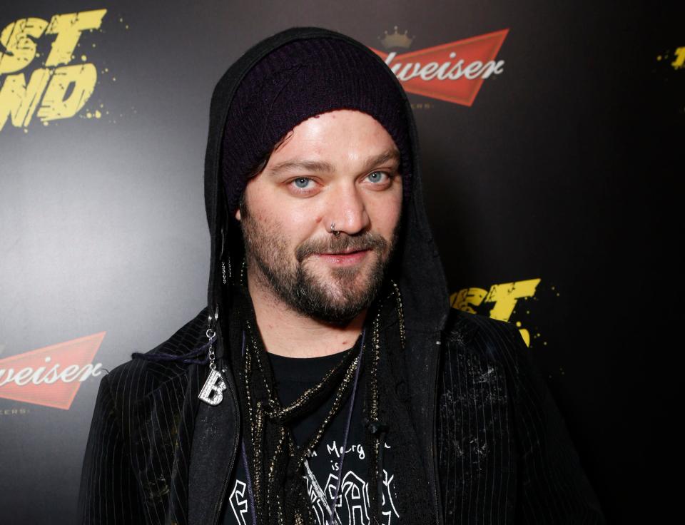 "Jackass" star Bam Margera must stand trial on charges he punched his brother during an altercation at their Pennsylvania home, a judge ruled Thursday.