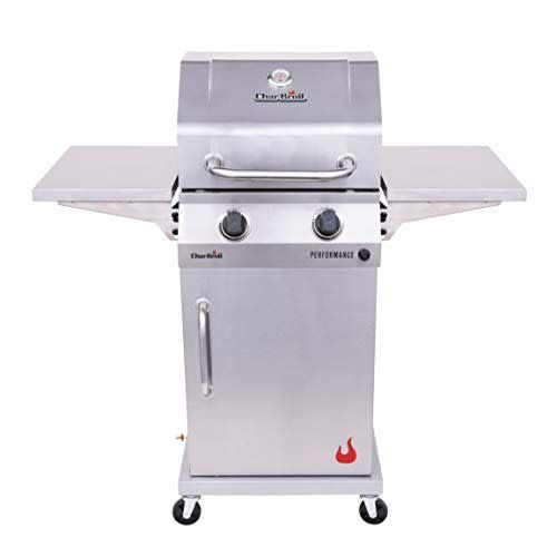 18) Two Burner Cabinet Style Gas Grill