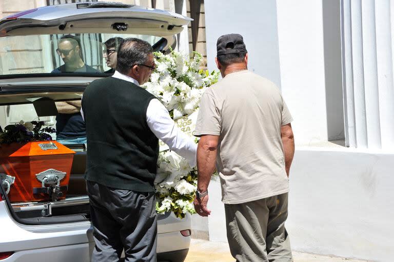 Despedida Aldo Pastur en el panteón de actores de Chacarita