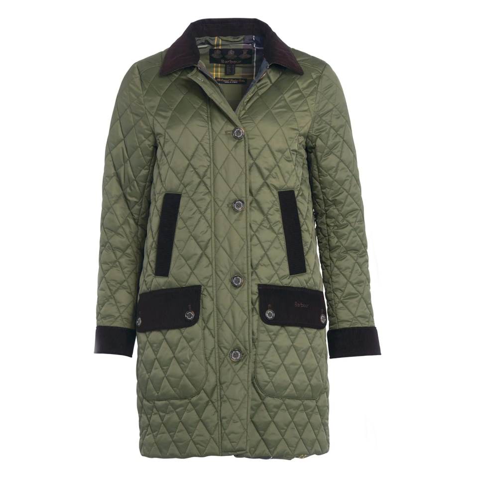 <p><strong>Barbour</strong></p><p>nordstrom.com</p><p><strong>$214.99</strong></p><p><a href="https://go.redirectingat.com?id=74968X1596630&url=https%3A%2F%2Fwww.nordstrom.com%2Fs%2F6875545&sref=https%3A%2F%2Fwww.harpersbazaar.com%2Ffashion%2Ftrends%2Fg41462709%2Fnordstrom-black-friday-cyber-monday-deals-2022%2F" rel="nofollow noopener" target="_blank" data-ylk="slk:Shop Now;elm:context_link;itc:0;sec:content-canvas" class="link ">Shop Now</a></p><p>Embrace the barn jacket's return with the absolute original. Barbour's quilted style has English countryside-esque corduroy accents on the outside, and extra lining on the inside for added warmth.</p>