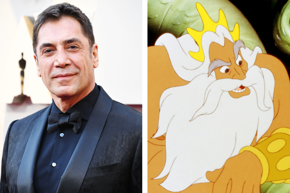 Javier Bardem as King Triton