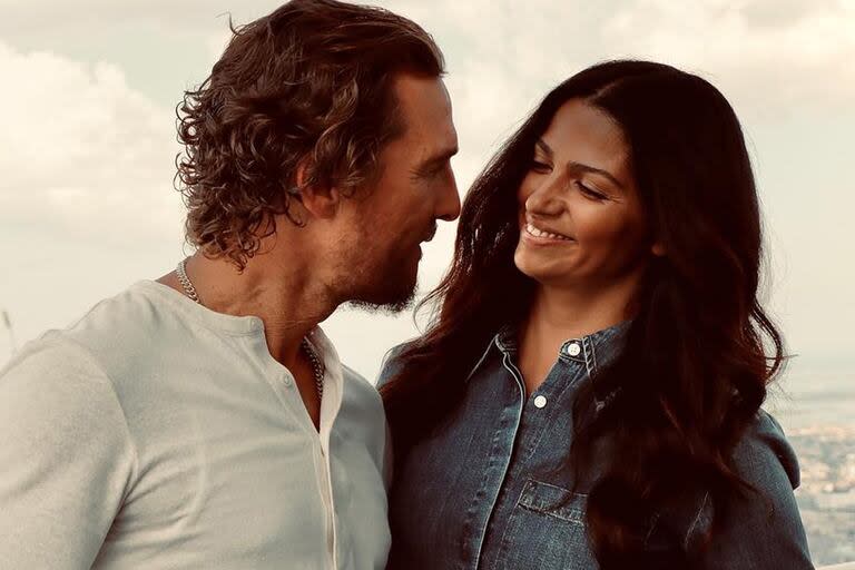 Matthew McConaughey y un dulce posteo de aniversario