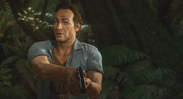 Uncharted 4 gameplay trailer includes mini family reunion