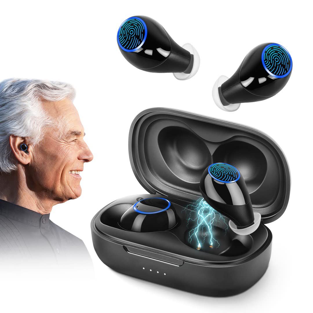 TooPower Hearing Aids for Seniors Hearing Aids for Adults, Rechargeable, Noise Cancelling