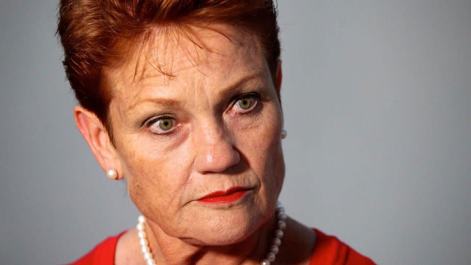 Hanson's vaccination stance her 'opinion'. Source: AAP