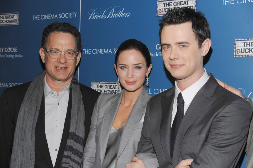 The Great Buck Howard NY Premiere 2009 Tom Hanks Emily Blunt Colin Hanks