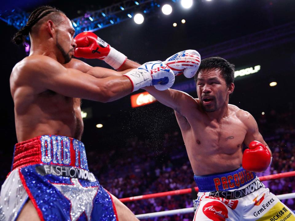 Manny Pacquiao dispatched Keith Thurman in thrilling fashion to capture the WBA super world welterweight title.The Filipino was back to his best with speed and combinations enough to hand 'One Time' his first loss of his career.The division is wide open now, with Pacquiao set to face the winner of Errol Spence Jr vs Shawn Porter. Re-live the live action below."I’m just blessed tonight, he’s not an easy opponent. I think next year, I have to go back to the Philippines to work (as a senator)," Pacquiao says. "Yes, I hope I can be there to watch that fight.""Pacquiao is a truly great champion," says Thurman. "I wish I had a bit more output to go toe-to-toe. "It was just behind Manny Pacquiao. I want the rematch. "It was a blessing and a lesson."