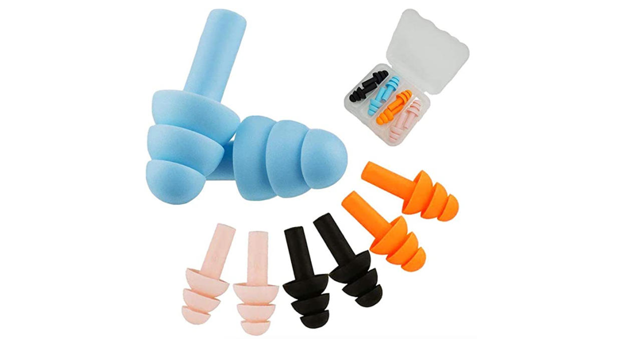 4Pairs Soft Foam Ear Plugs for Sleeping Noise Cancelling