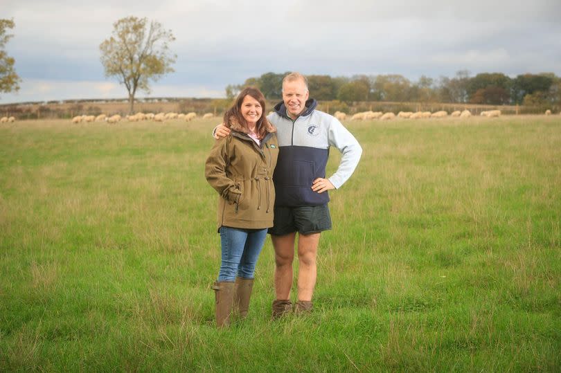 Husband and wife Chris and Louise Elkington