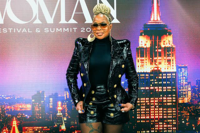 <p>Michele Crowe/CBS via Getty</p> Mary J. Blige