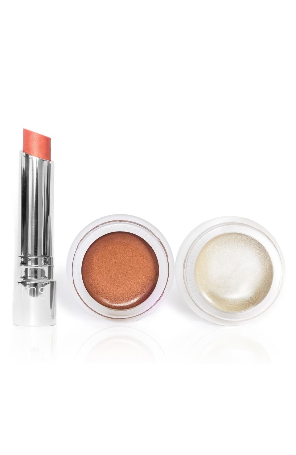 4) Bronzer, Luminizer & Lip Balm Set ($86 Value)