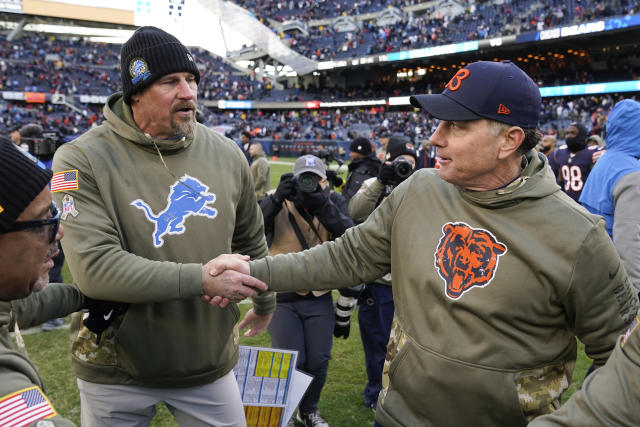 Lions overcome big effort by Fields, beat Bears 31-30