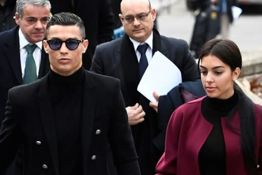 Cristiano Ronaldo's last visit to Madrid was to answer tax fraud charges