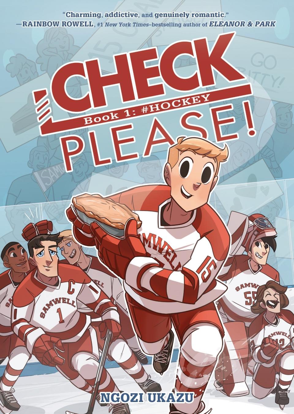 Why Ted Lasso fans will love it: A delightful sports team, baking, and an enthusiastic lead.Eric Bittle, vlogger and baker, has just started as a freshman at Samwell University, and his hockey team is nothing like back home. Plus, there's his very attractive captain, Jack, to think about.  Get it from Bookshop, Target, or from your local indie bookstore from Indiebound here. 