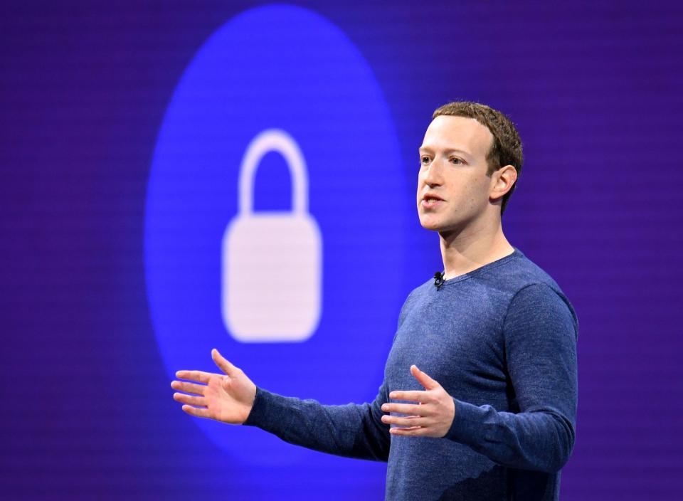 Facebook is much closer to debuting its cryptocurrency than expected and reportedly has plans for nodes, an ATM, and employee pay. | Source:  Photo by JOSH EDELSON / AFP