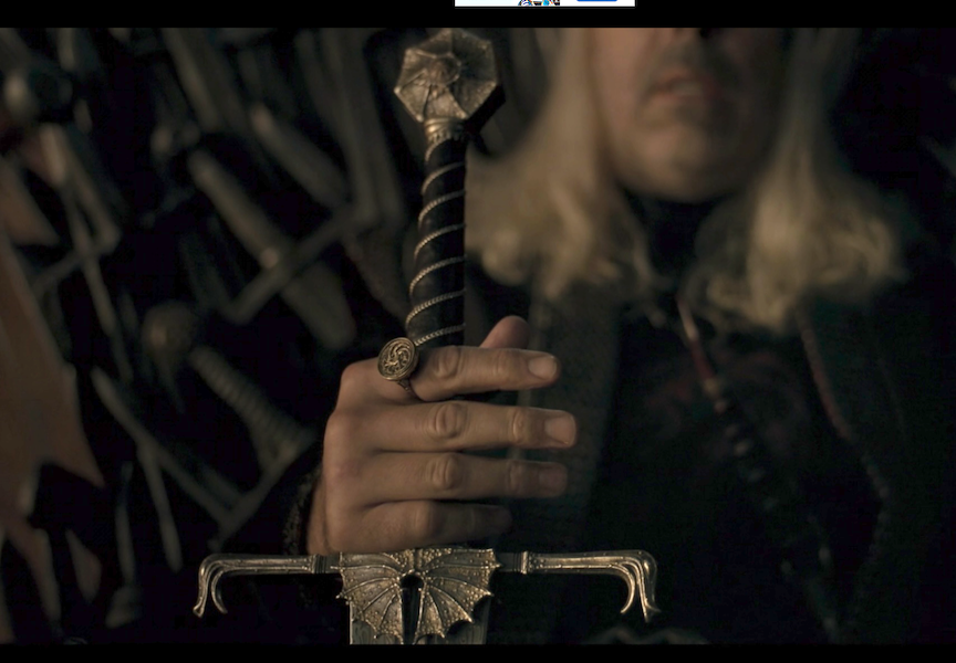 8) Viserys's dagger is a nod to 'Game of Thrones.'