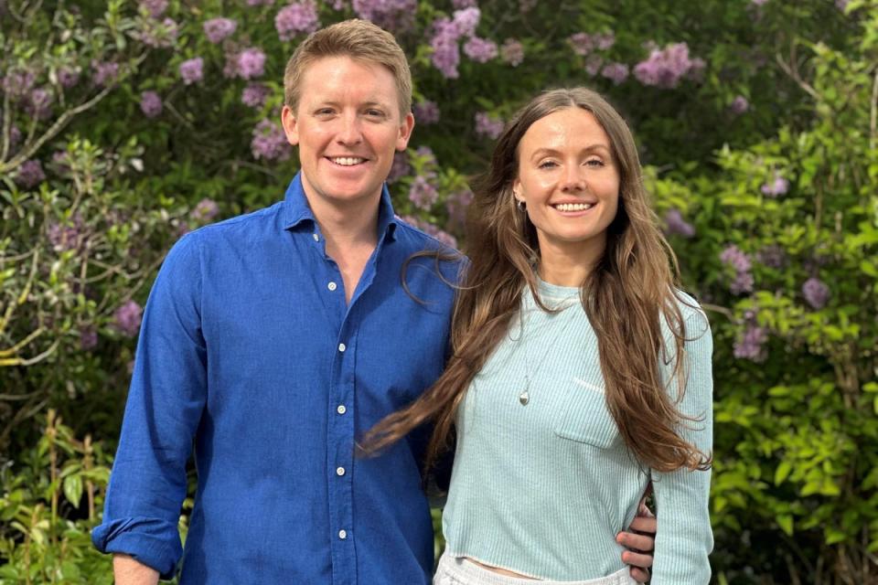 The Duke of Westminster and Olivia Henson have announced their engagement ((Grosvenor2023/PA))