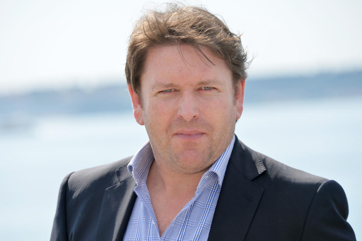 CANNES, FRANCE - APRIL 03:  Chef James Martin attends the 'James Martin's French Adventure' photocall at La Rotonde on April 3, 2017 in Cannes, France.  (Photo by Eric Catarina/Getty Images)