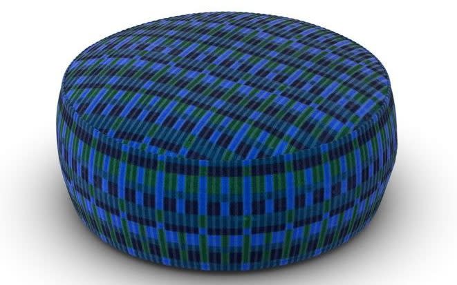 London Transport Museum Moquette Pouffe