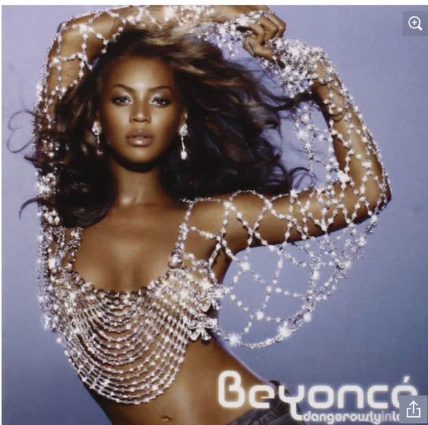 Beyoncé's "Dangerously In Love" cover shot