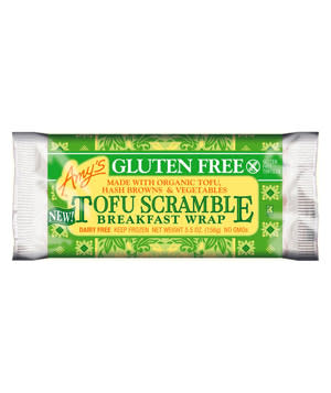 Amy’s Gluten Free Tofu Scramble Breakfast Wrap