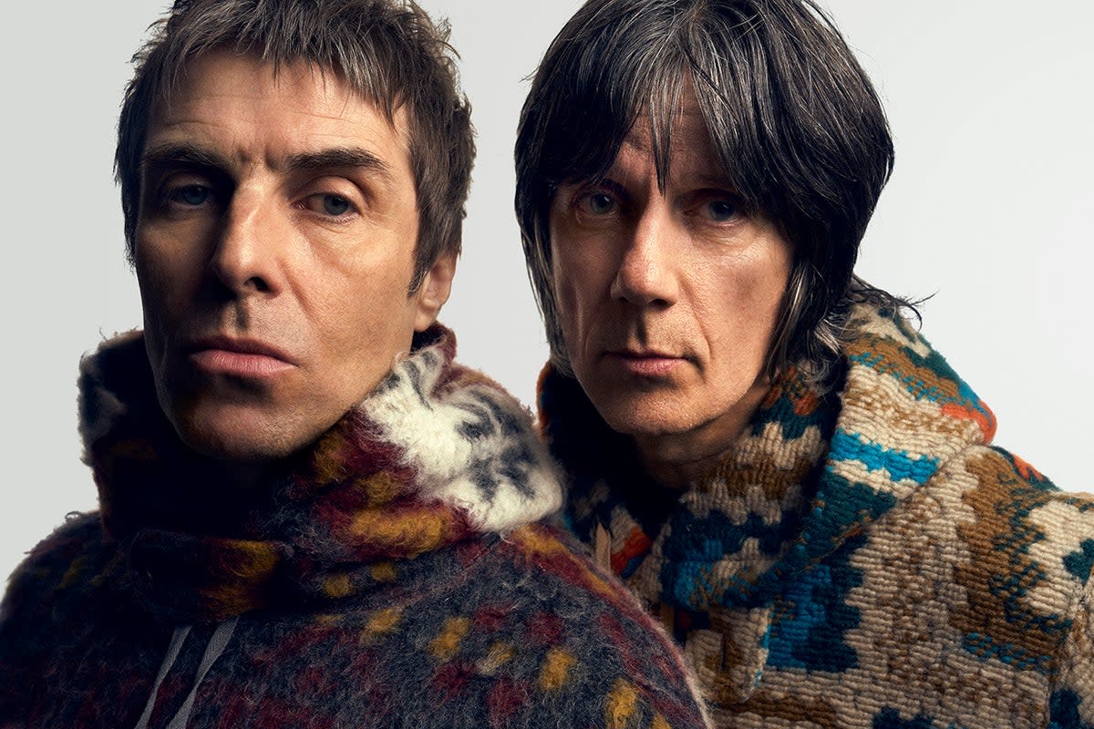 Gallagher invited Squire to join him on stage at Knebworth in the summer of 2022 – the idea of collaborating on new material had come up in rehearsals  (Tom Oldham)