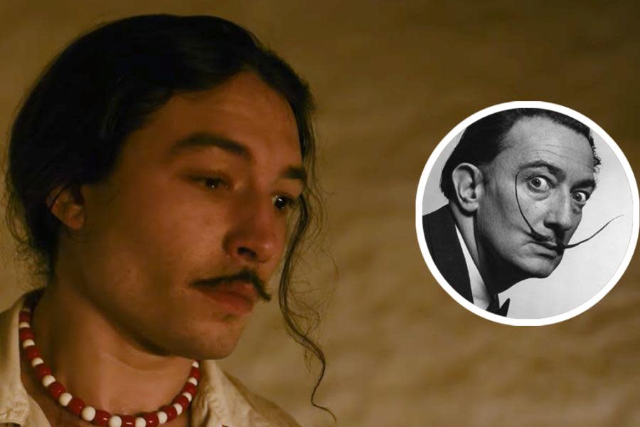 Dalíland: Ezra Miller se convierte en Salvador Dalí en el tráiler oficial de la película