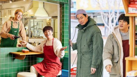 （圖源：tvN《偶然的社長》海報、tvN《偶然的社長2》海報）