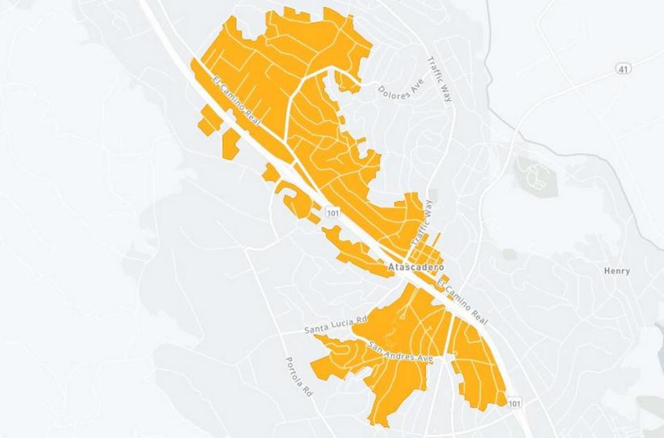 More than 2,100 Atascadero PG&E customers were without power on a hot morning on July 27, 2023.