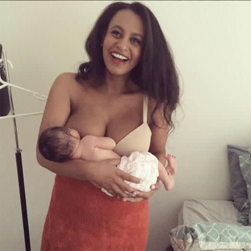 MAFS' Zoe Henrix has been sharing her breastfeeding struggles. Photo: Instagram