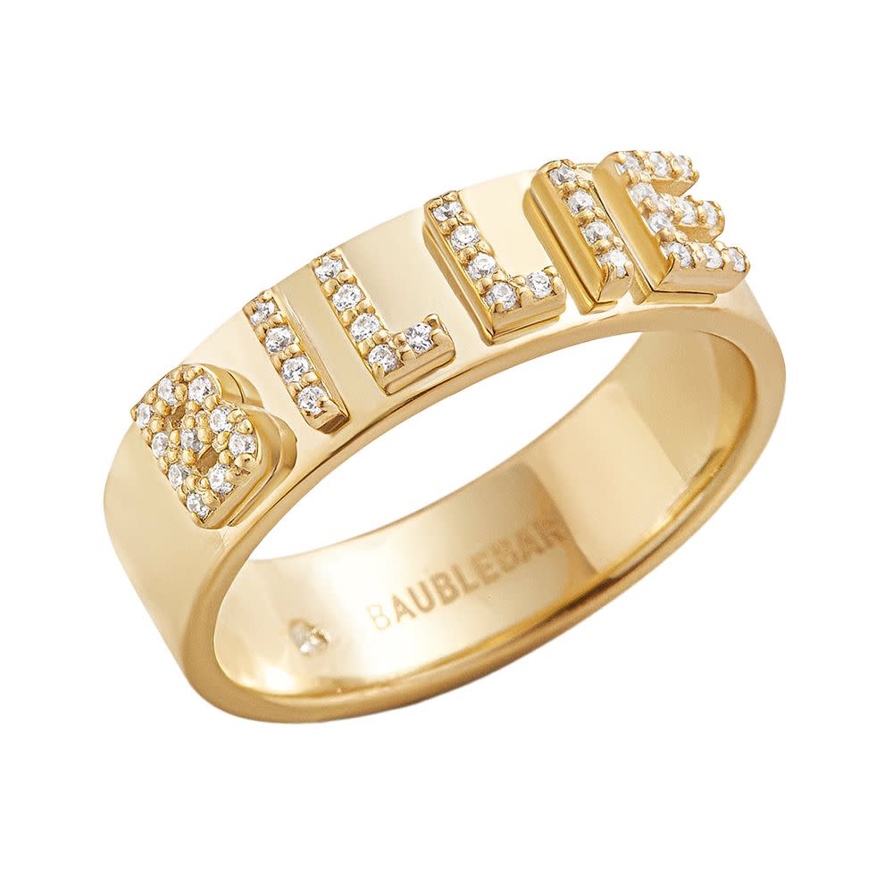 <p><a href="https://go.redirectingat.com?id=74968X1596630&url=https%3A%2F%2Fwww.baublebar.com%2Fproducts%2F14k-gold-pave-custom-block-ring&sref=https%3A%2F%2Fwww.elle.com%2Ffashion%2Fshopping%2Fg31157773%2Faffordable-jewelry-brands%2F" rel="nofollow noopener" target="_blank" data-ylk="slk:Shop Now;elm:context_link;itc:0;sec:content-canvas" class="link rapid-noclick-resp">Shop Now</a></p><p>18K Gold Custom Block Ring</p><p>baublebar.com</p><p>$148.00</p>