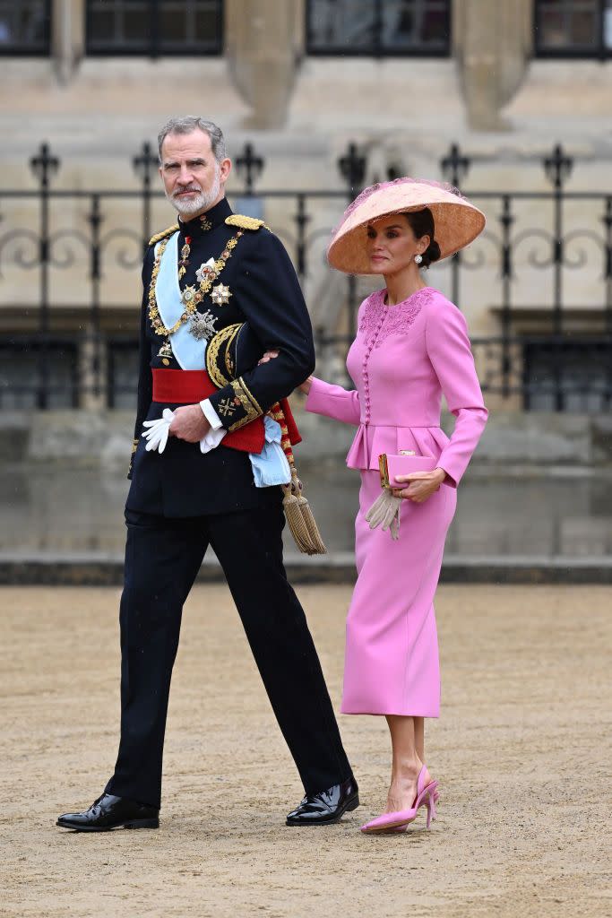 their majesties king charles iii and queen camilla coronation day