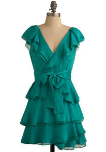 Modcloth.com kelly green dress, $79.99.