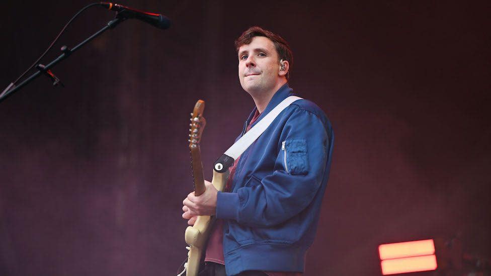 Sam Halliday of Two Door Cinema Club