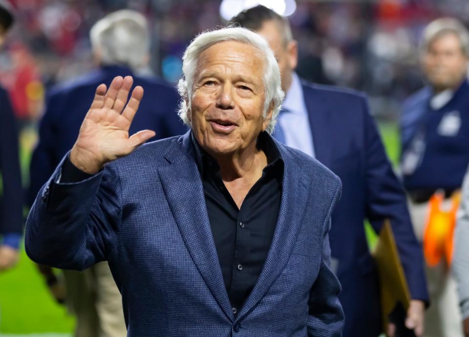 New England Patriots owner Robert Kraft is still not in Pro Football Hall of Fame.