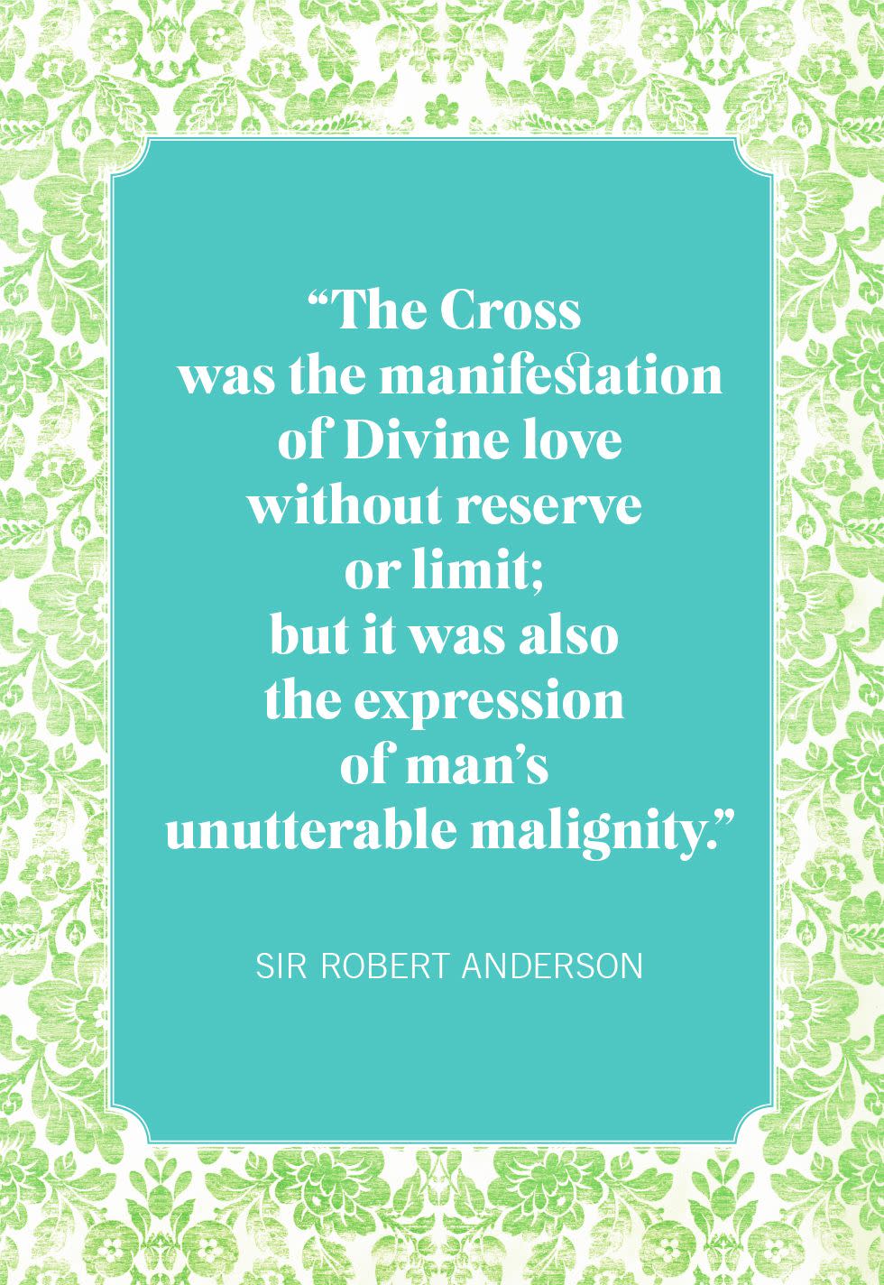 easter quotes sir robert anderson